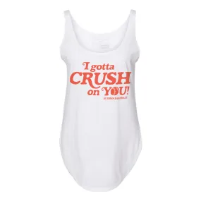 WOMEN'S - Crush On You | White Festival Tank